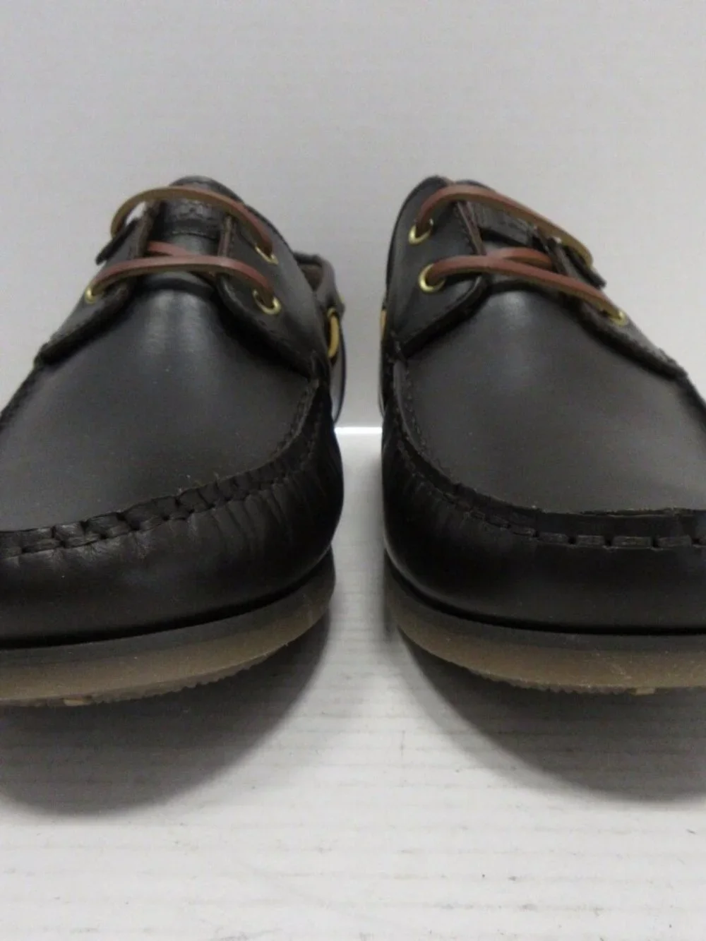 Barbour Boat Shoes 10 Capstan Leather Deck Moc Toe MFO0304BR78 NEW